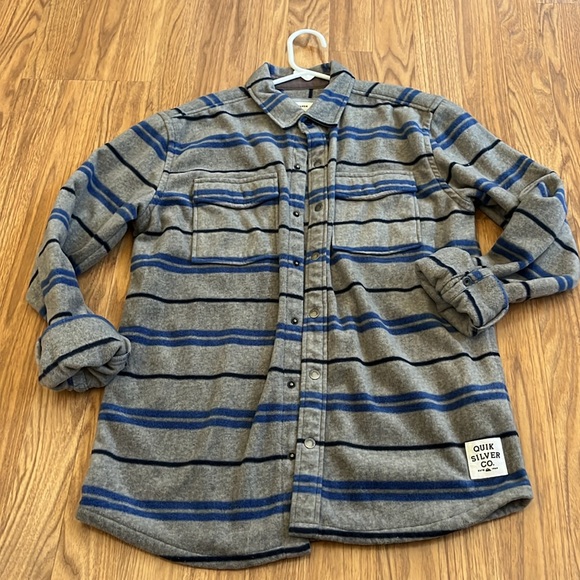 Quiksilver Mickey and Friends Fleece Shirt Kids size Large - Picture 5 of 6